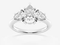 Trinity-Lab Grown Diamond Engagement Ring