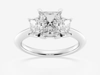 Trinity-Lab Grown Diamond Engagement Ring