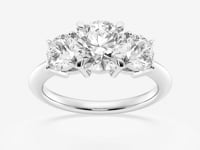 Trinity-Lab Grown Diamond Engagement Ring