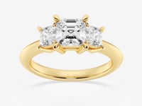 Trinity-Lab Grown Diamond Engagement Ring for Women