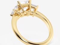 Trinity-Lab Grown Diamond Engagement Ring for Women
