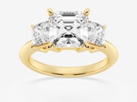 Trinity-Lab Grown Diamond Engagement Ring for Women