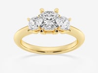 Trinity-Lab Grown Diamond Engagement Ring for Women