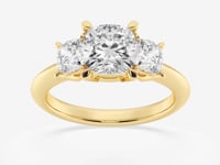 Trinity-Lab Grown Diamond Engagement Ring for Women