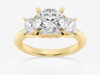 Trinity-Lab Grown Diamond Engagement Ring for Women