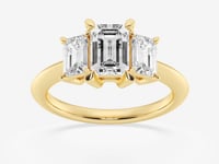 Trinity-Lab Grown Diamond Engagement Ring for Women