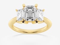 Trinity-Lab Grown Diamond Engagement Ring for Women