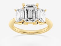 Trinity-Lab Grown Diamond Engagement Ring for Women