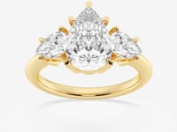 Trinity-Lab Grown Diamond Engagement Ring for Women