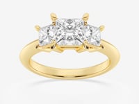 Trinity-Lab Grown Diamond Engagement Ring for Women