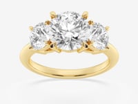 Trinity-Lab Grown Diamond Engagement Ring for Women