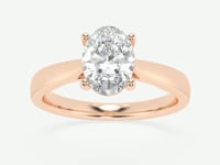 Harper-Solitaire Engagement Ring - Lab Grown Diamonds