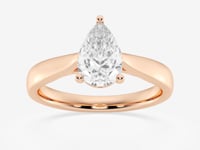 Harper-Solitaire Engagement Ring - Lab Grown Diamonds
