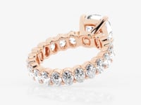 Victoria-Side Stone Engagement Ring - Lab Grown Diamonds