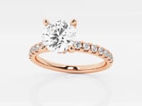Everly-Halo Engagement Ring - Lab Grown Diamonds