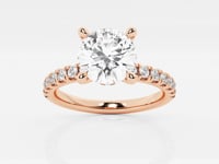 Everly-Halo Engagement Ring - Lab Grown Diamonds