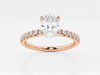 Everly-Halo Engagement Ring - Lab Grown Diamonds