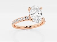 Everly-Halo Engagement Ring - Lab Grown Diamonds