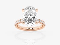 Everly-Halo Engagement Ring - Lab Grown Diamonds