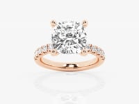 Everly-Halo Engagement Ring - Lab Grown Diamonds