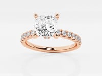 Everly-Halo Engagement Ring - Lab Grown Diamonds