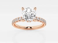 Everly-Halo Engagement Ring - Lab Grown Diamonds