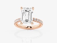 Everly-Halo Engagement Ring - Lab Grown Diamonds