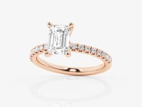 Everly-Halo Engagement Ring - Lab Grown Diamonds