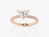 Everly-Halo Engagement Ring - Lab Grown Diamonds