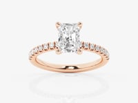 Everly-Halo Engagement Ring - Lab Grown Diamonds