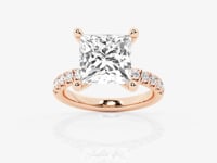 Everly-Halo Engagement Ring - Lab Grown Diamonds