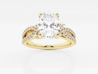 Luna-Lab Grown Diamond Engagement Ring for Women
