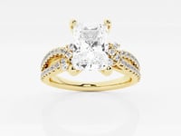 Luna-Lab Grown Diamond Engagement Ring for Women