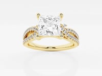 Luna-Lab Grown Diamond Engagement Ring for Women