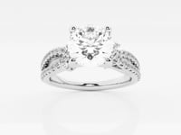Luna-Lab Grown Diamond Engagement Ring