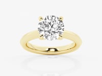 Violet-Lab Grown Diamond Engagement Ring for Women