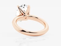 Violet-Solitaire Engagement Ring - Lab Grown Diamonds