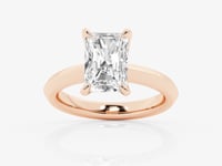 Violet-Solitaire Engagement Ring - Lab Grown Diamonds