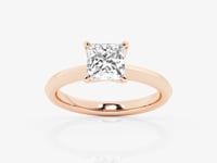 Violet-Solitaire Engagement Ring - Lab Grown Diamonds