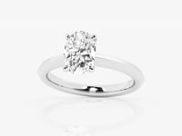 Violet-Lab Grown Diamond Engagement Ring