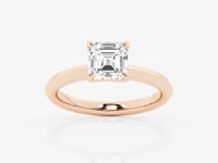Violet-Solitaire Engagement Ring - Lab Grown Diamonds