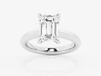 Violet-Lab Grown Diamond Engagement Ring
