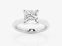 Violet-Lab Grown Diamond Engagement Ring