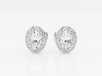 Haley-Lab Grown Diamond Stud Earrings