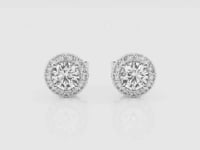 Haley-Lab Grown Diamond Stud Earrings