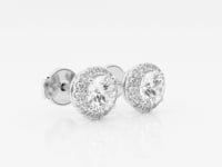 Haley-Lab Grown Diamond Stud Earrings