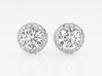 Haley-Lab Grown Diamond Stud Earrings
