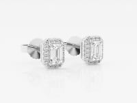 Haley-Lab Grown Diamond Stud Earrings