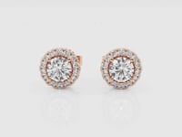 Haley-Stud Earrings with Lab Grown Diamonds