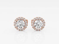 Haley-Stud Earrings with Lab Grown Diamonds
